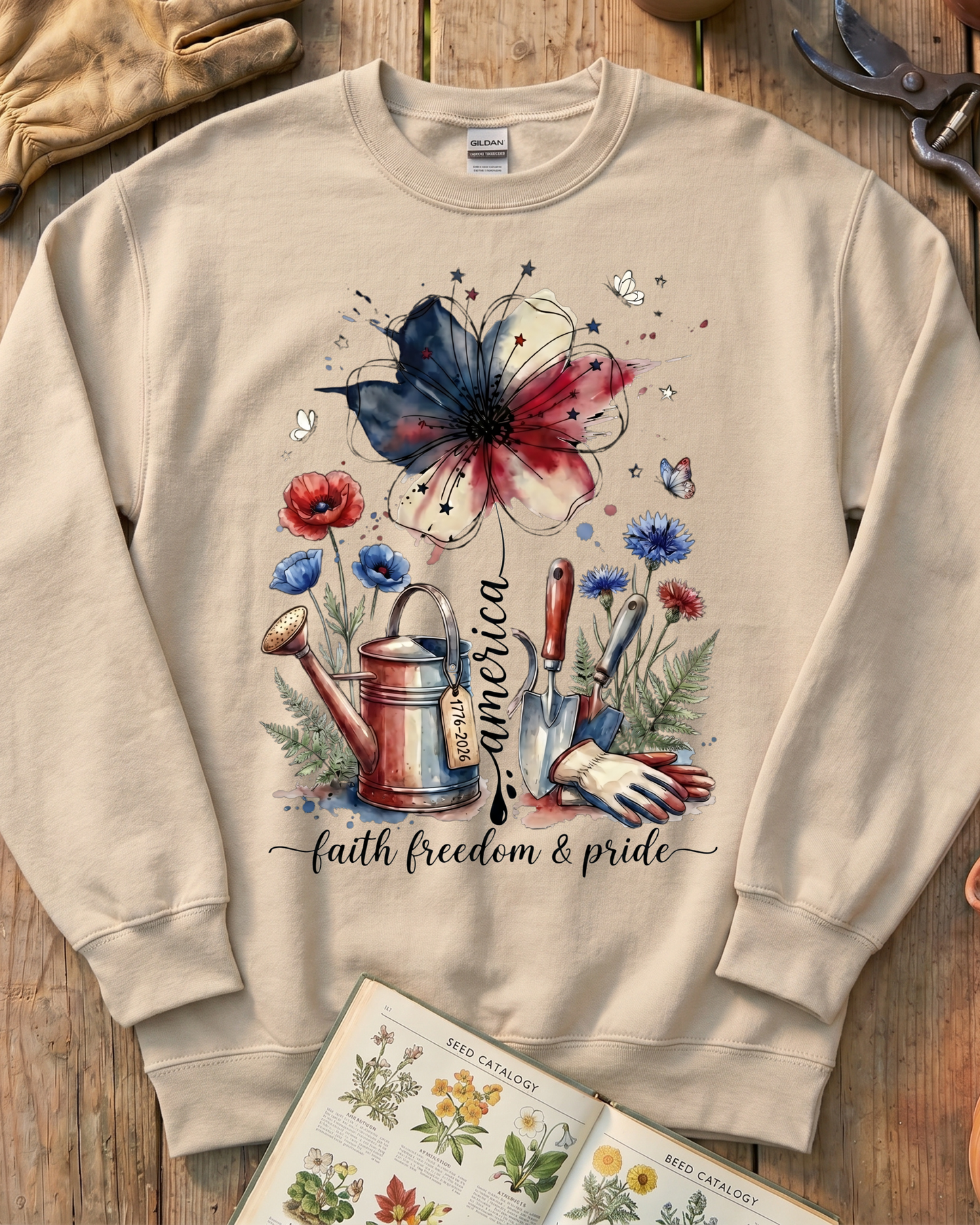 Freedom Blooms Pride Sweatshirt