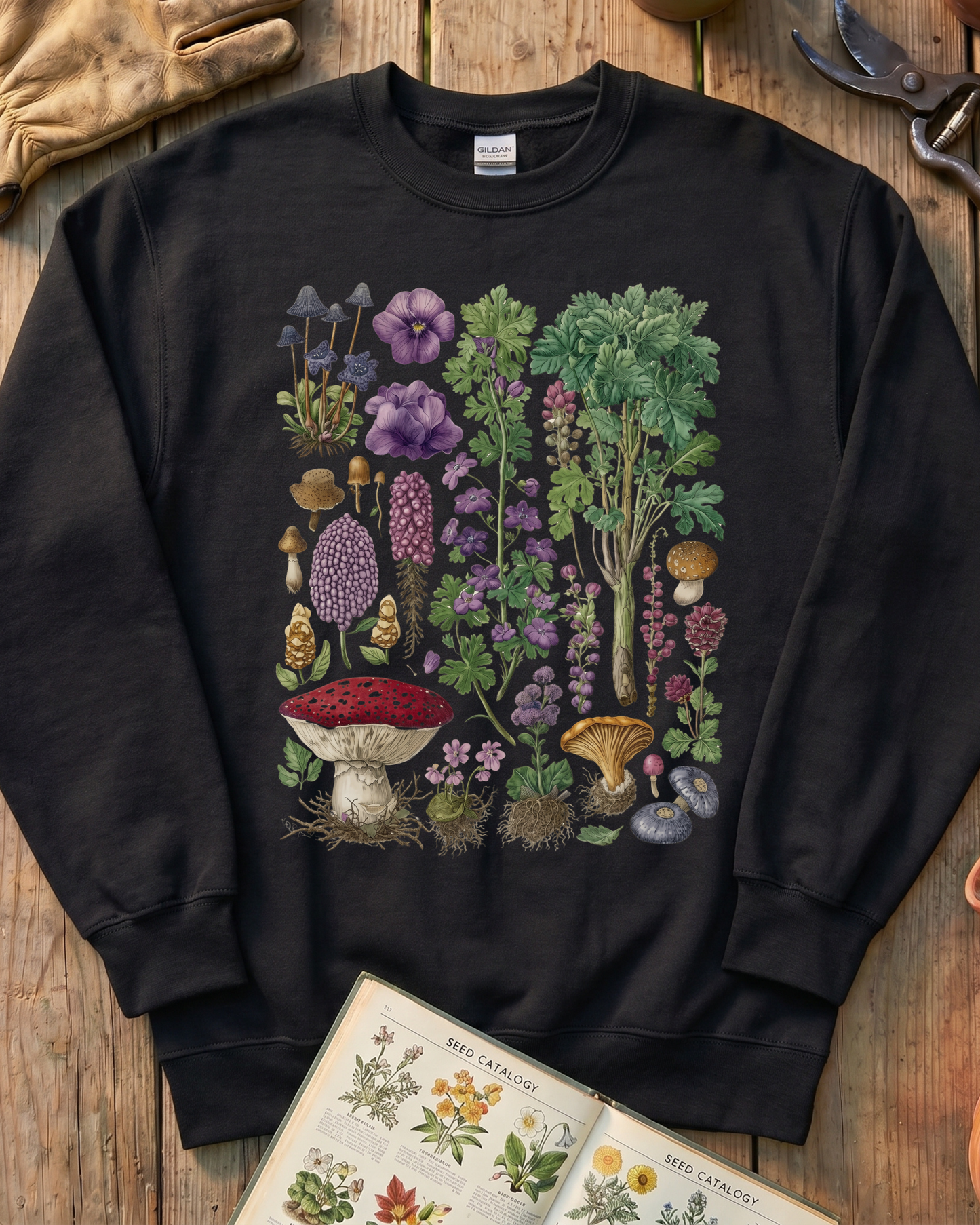 Herbal Plants Sweatshirt
