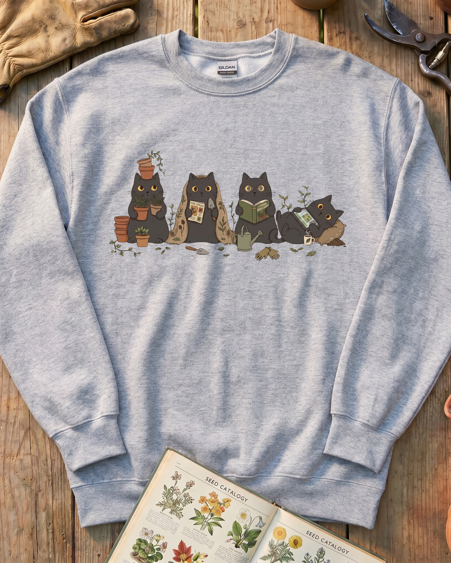 Black Cats Sweatshirt