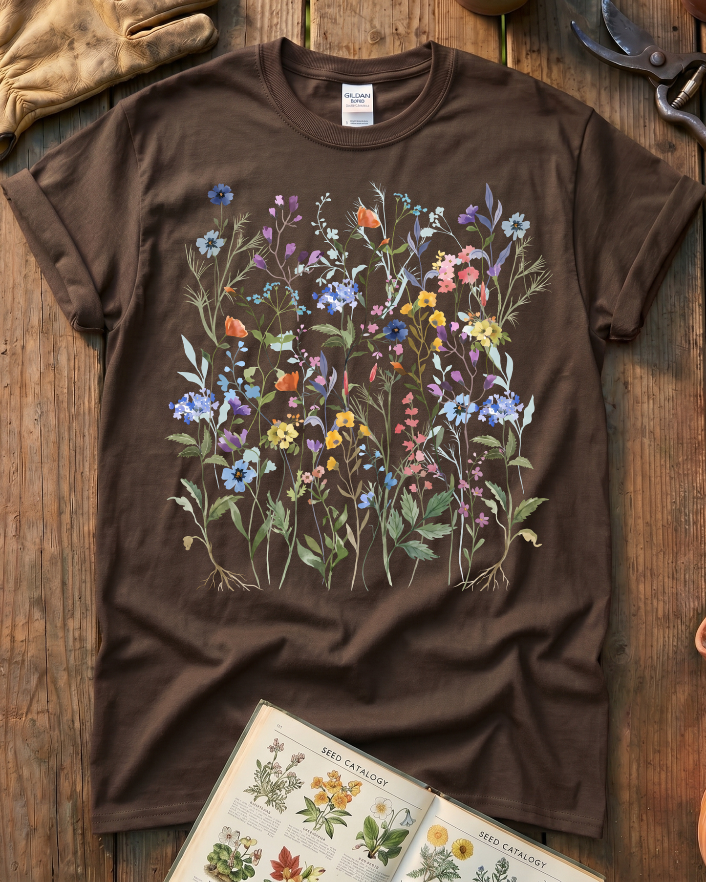 Cute Plant Lady Gardening Lover T-Shirt