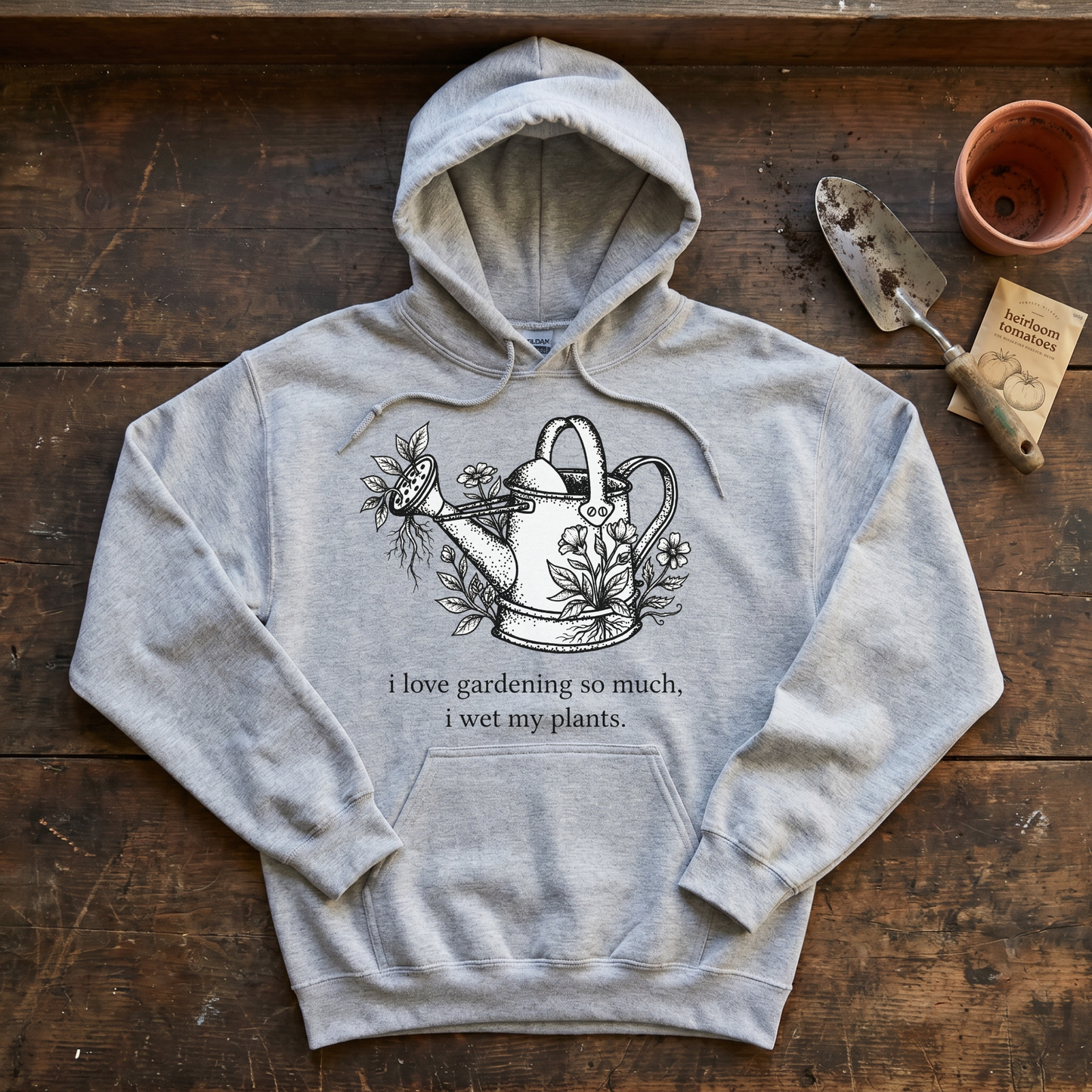 I Love Gardening So Much Hoodie