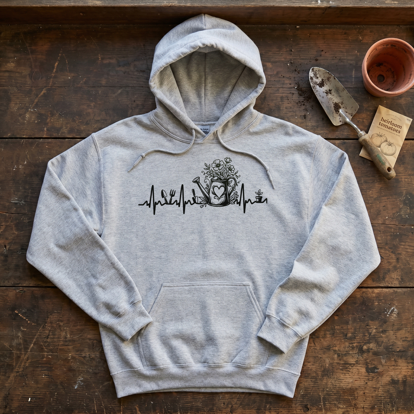 Garden Heartbeat Hoodie