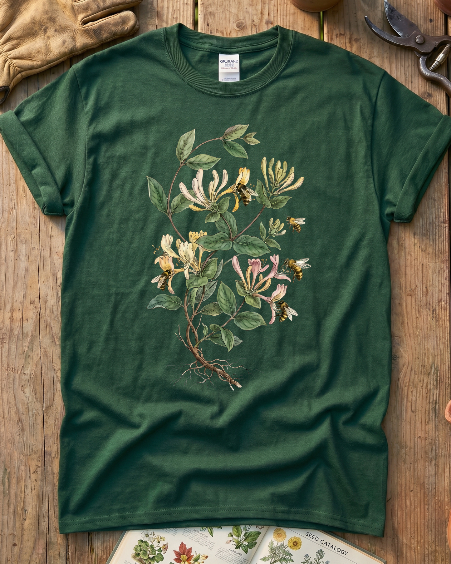 Bee Vine Botanical T-Shirt