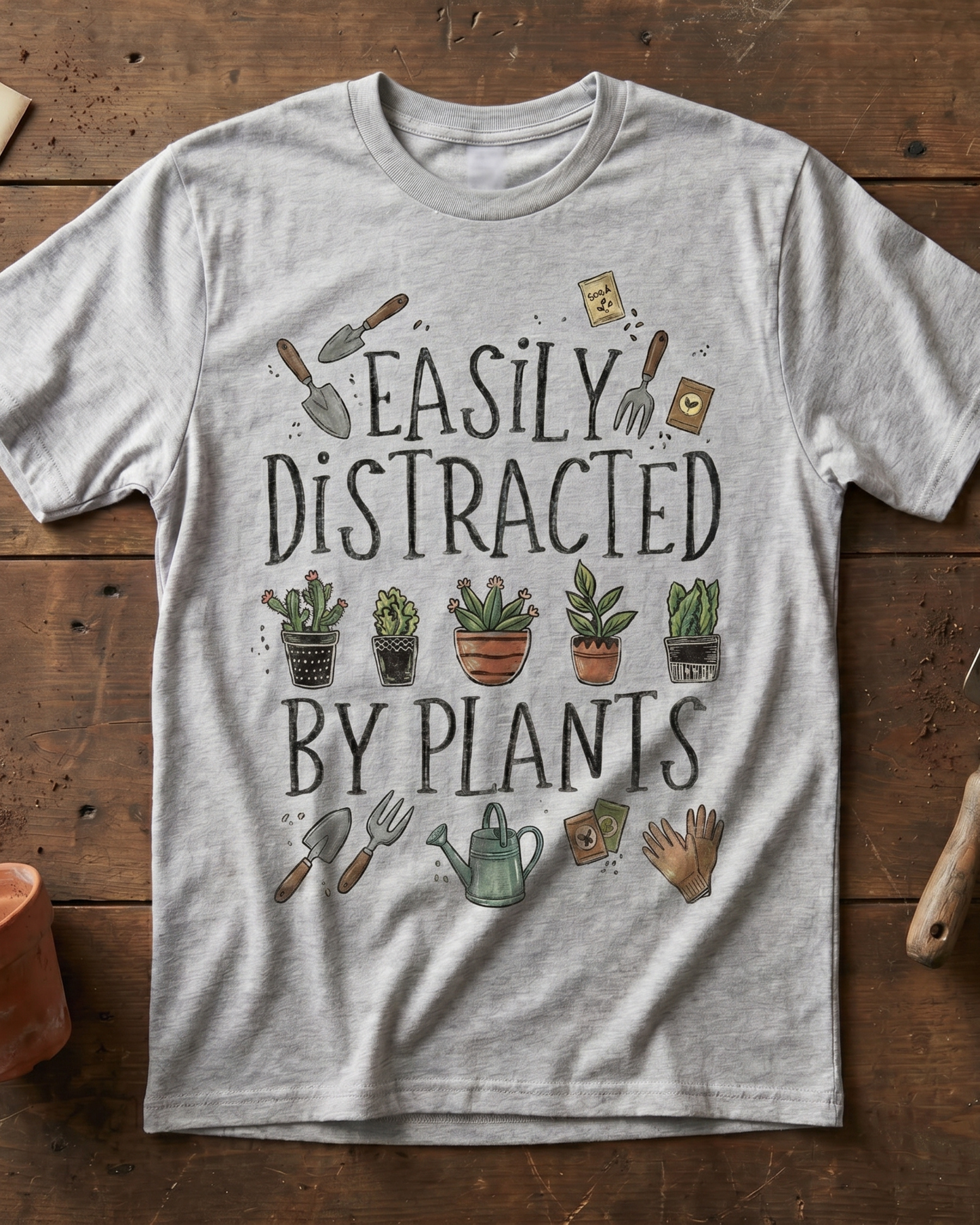 Easily Distracted by Plants T‑Shirt