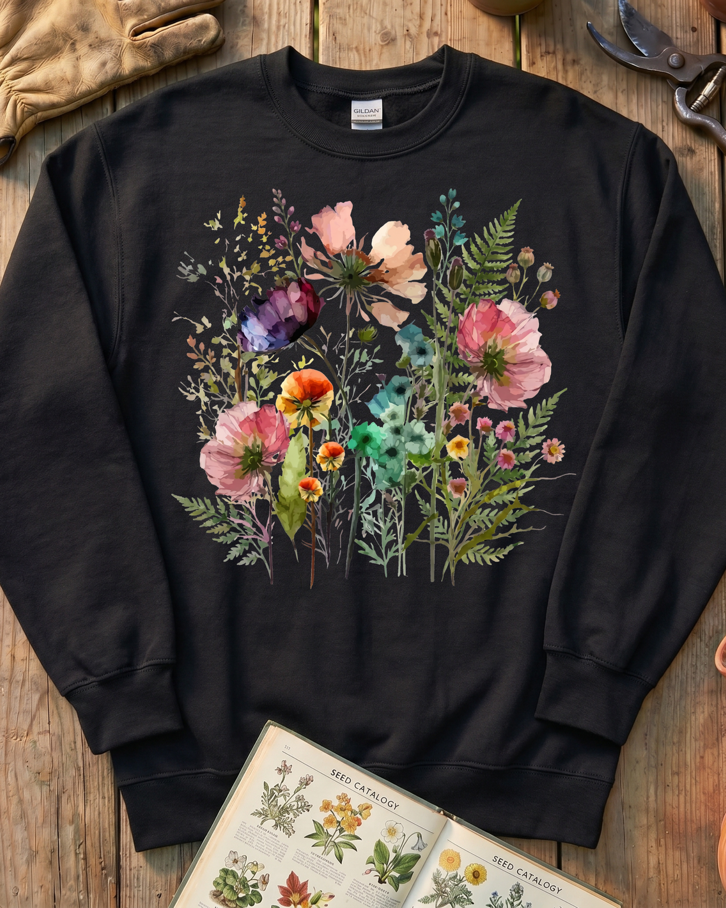 Soft Meadow Bloom Sweatshirt