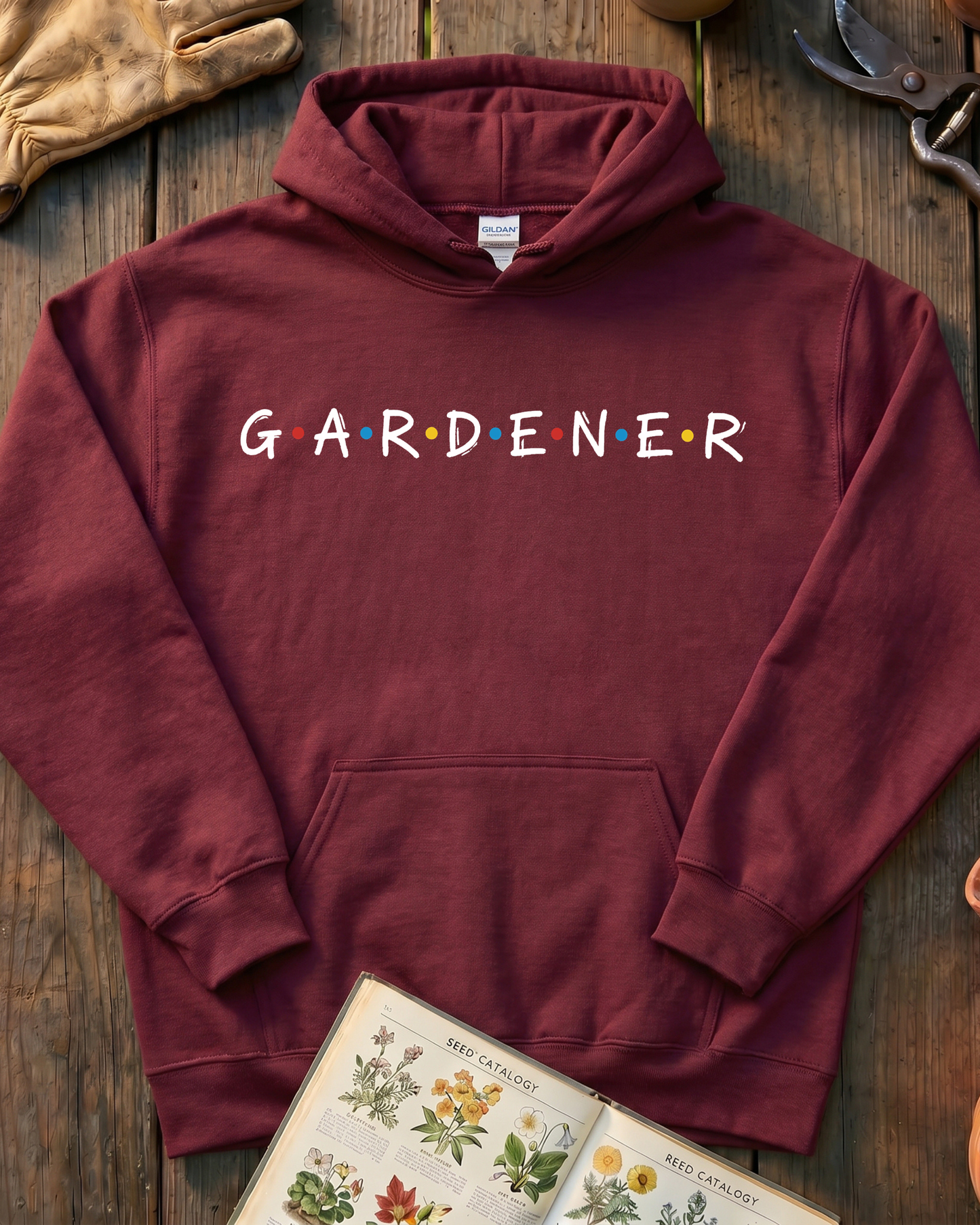 Funny Gardener Parody Hoodie