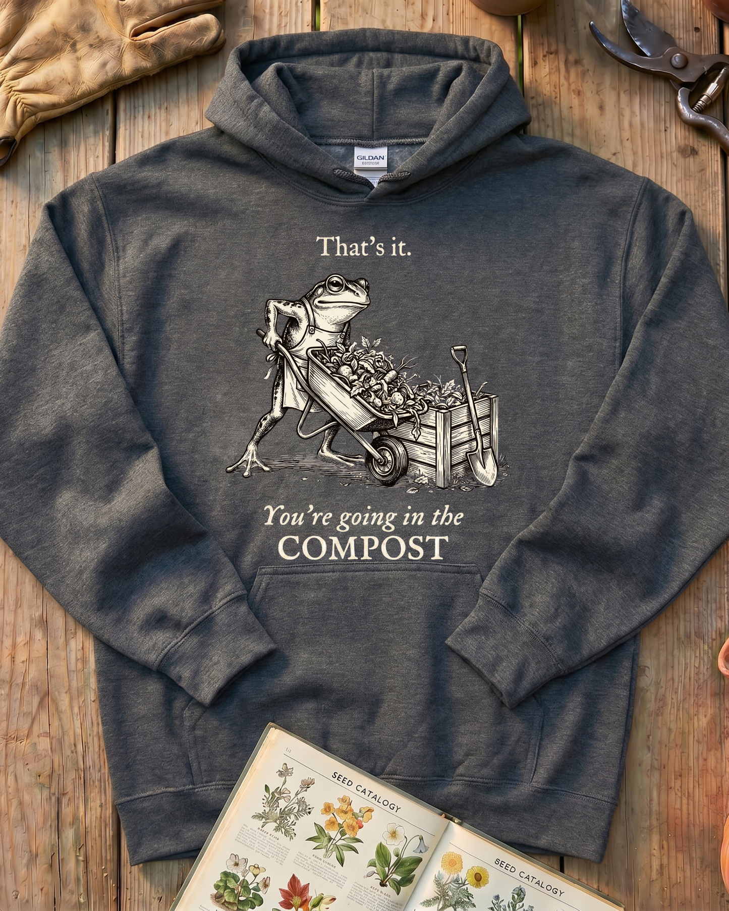 Garden Compost Threat Hoodie