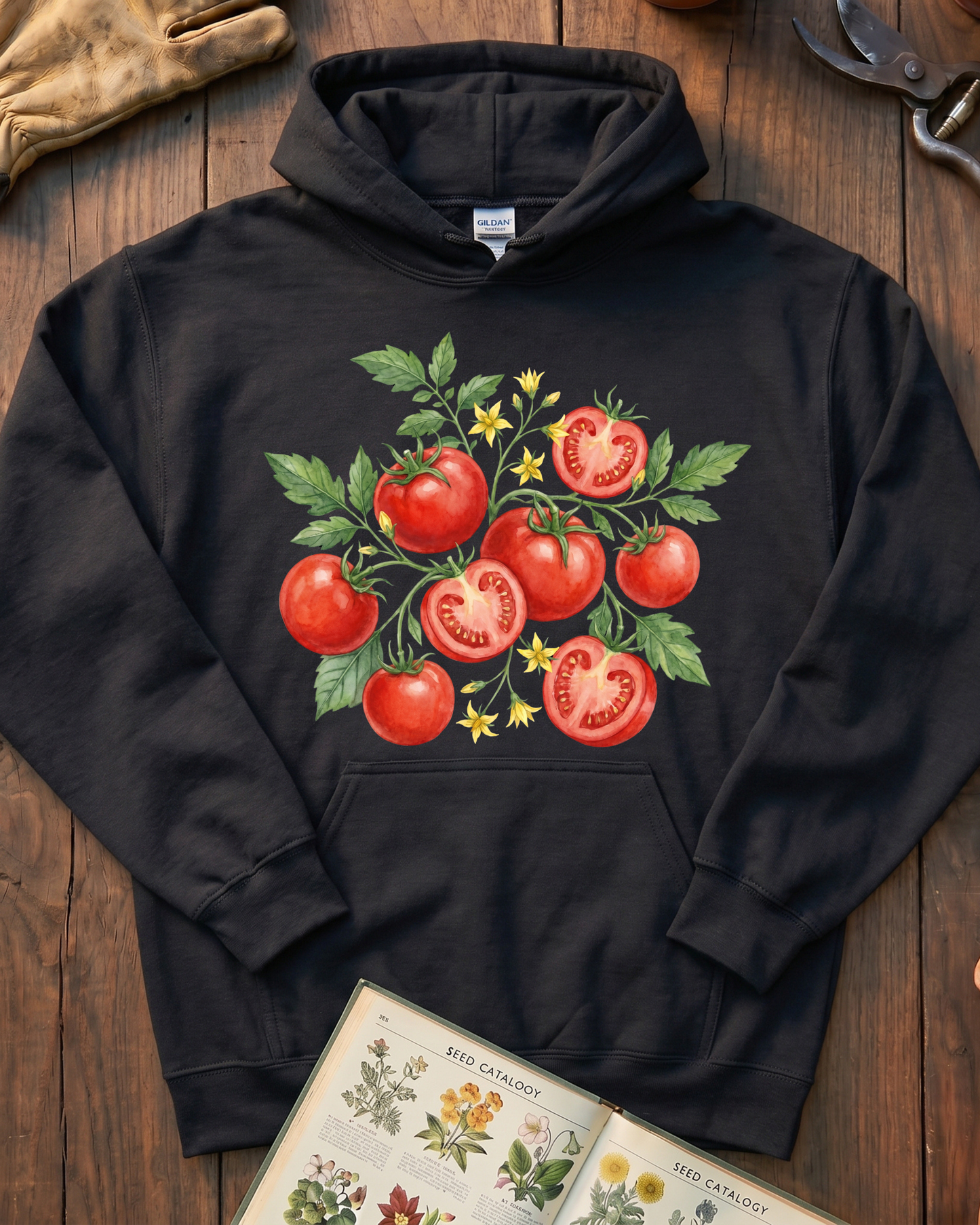 Fresh Garden Tomato Hoodie