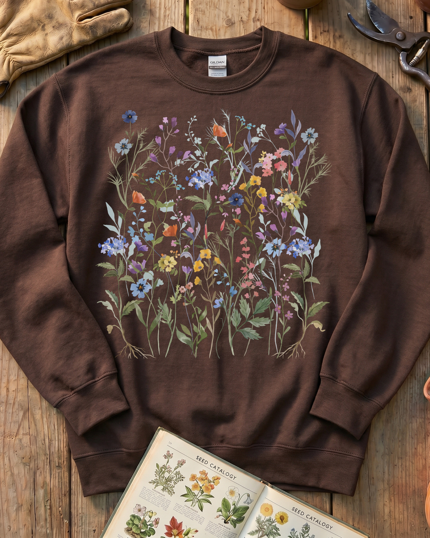 Cute Plant Lady Gardening Lover Sweatshirt