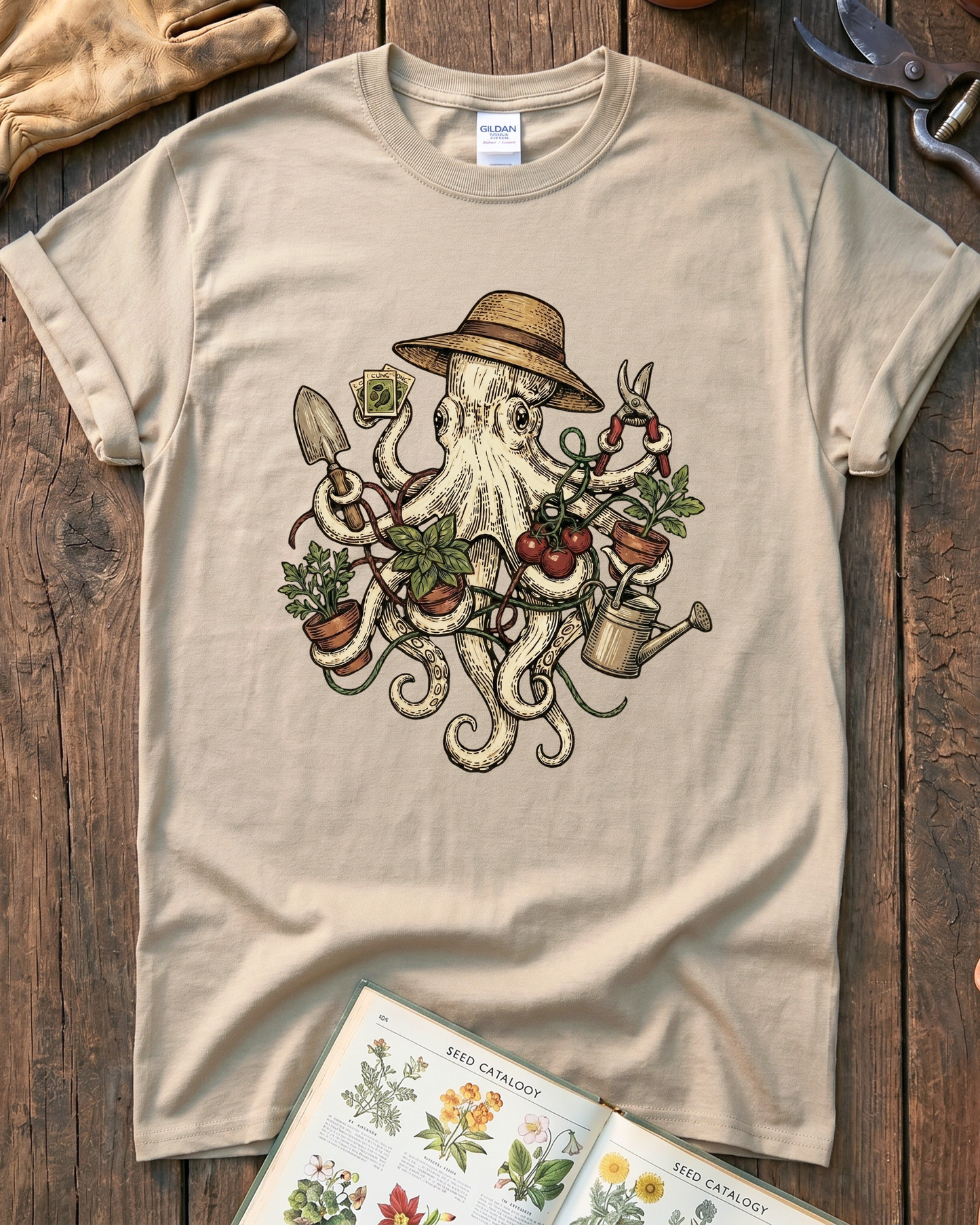 I love Gradening T‑Shirt