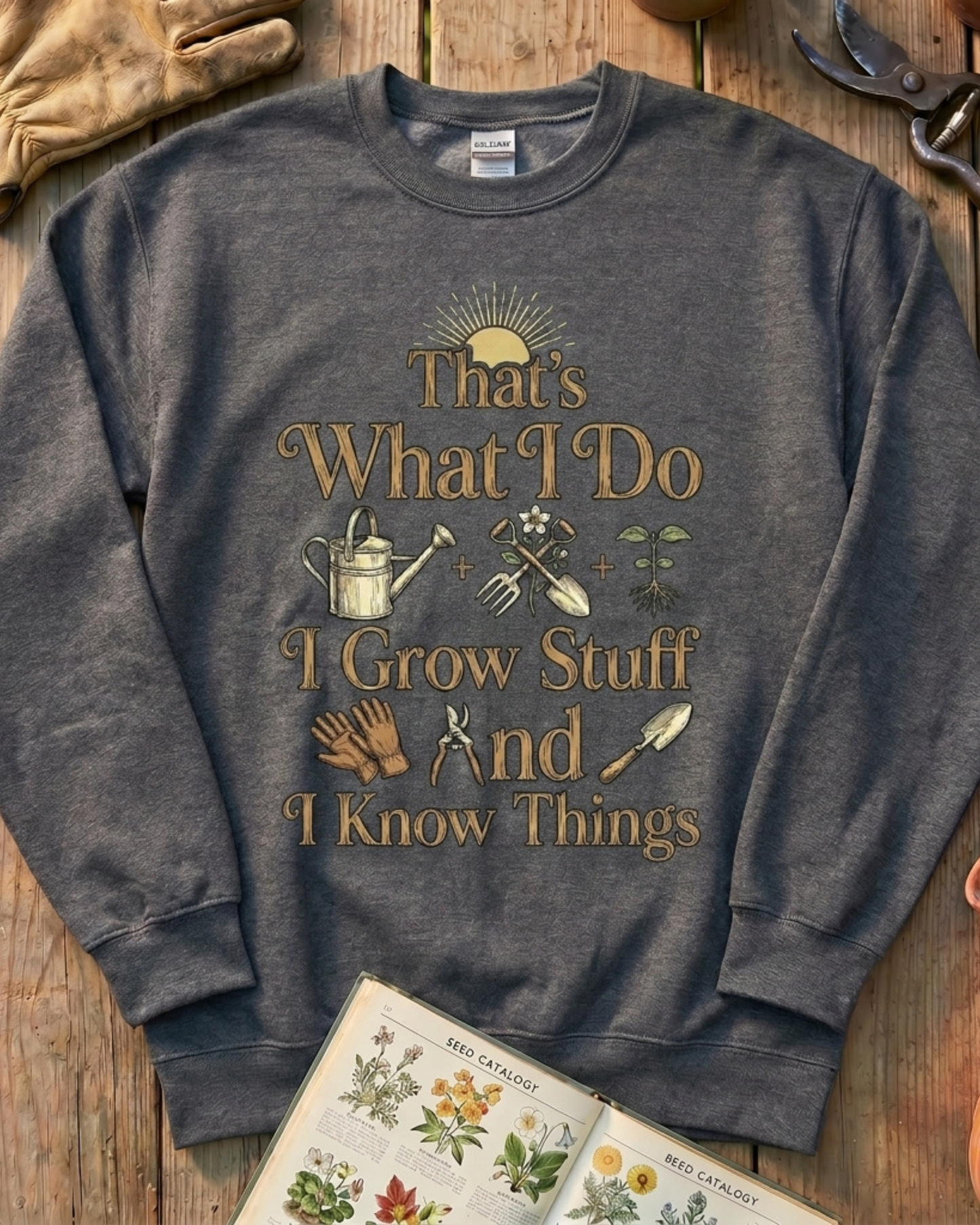 Women Garden Plant Lover Sweatshirt