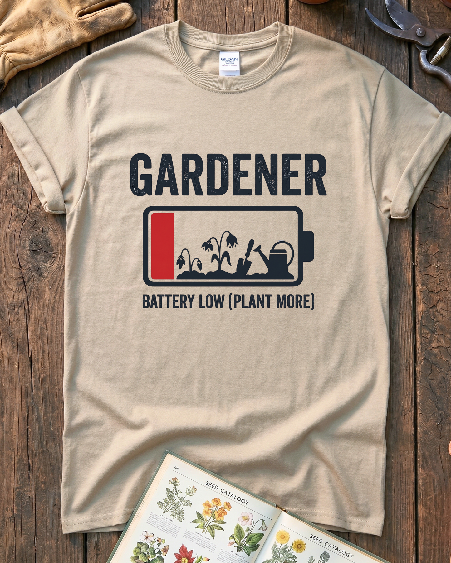 Battery Low T‑Shirt