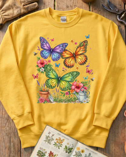 Butterfly Summer Sweatshirt