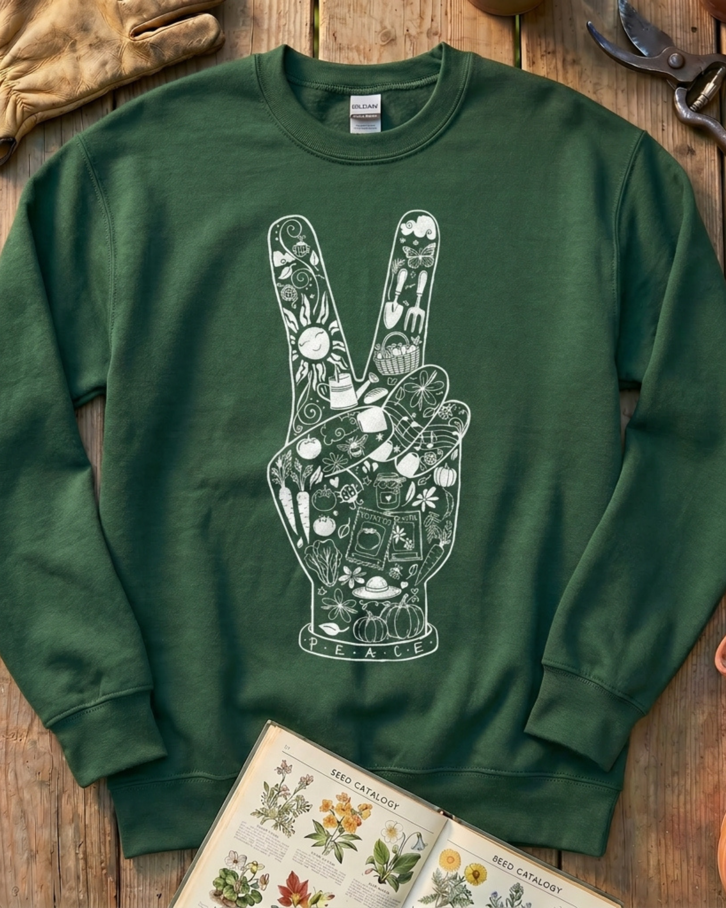Gardening Rock Sweatshirt