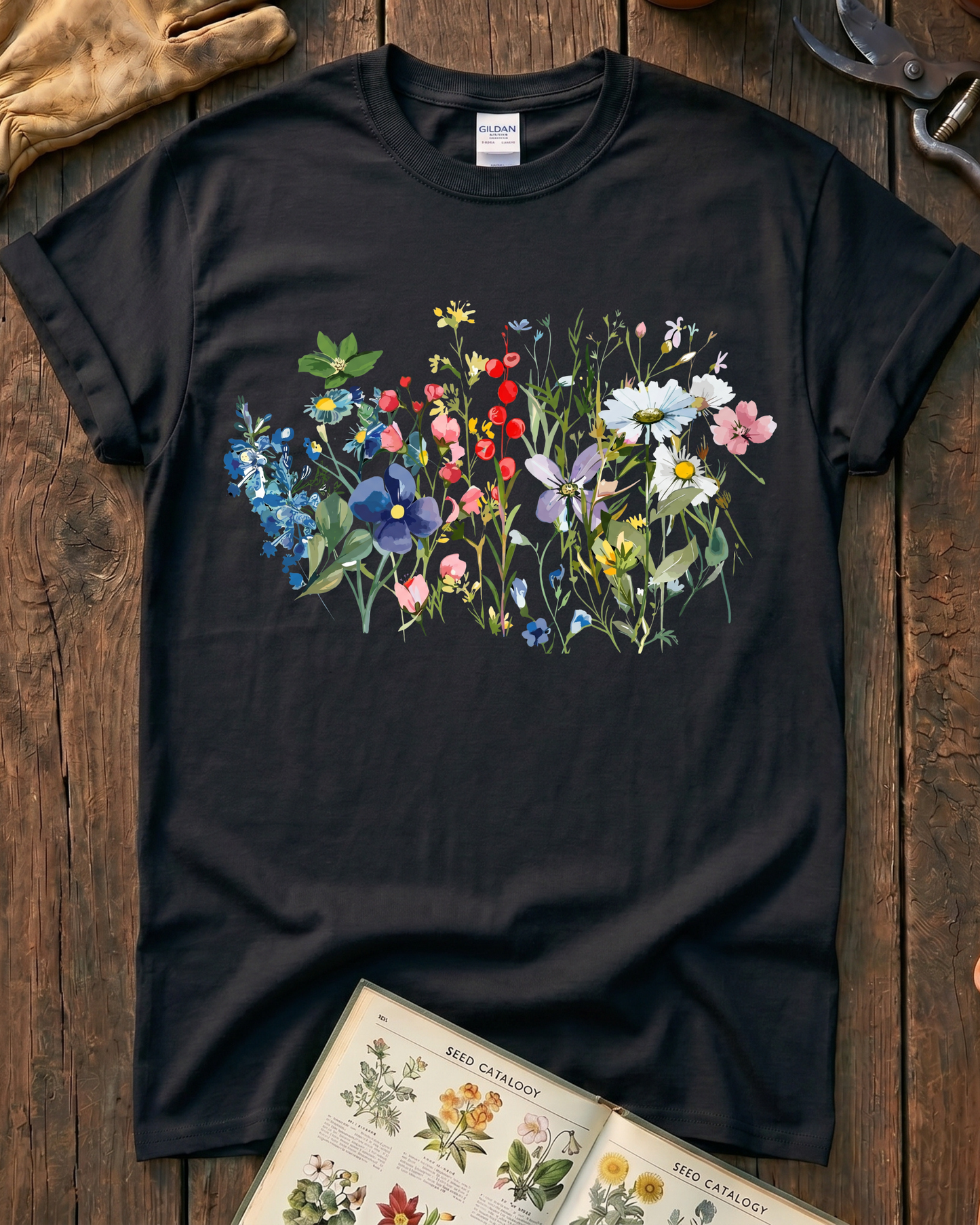 Wildflower Meadow Botanical T-Shirt