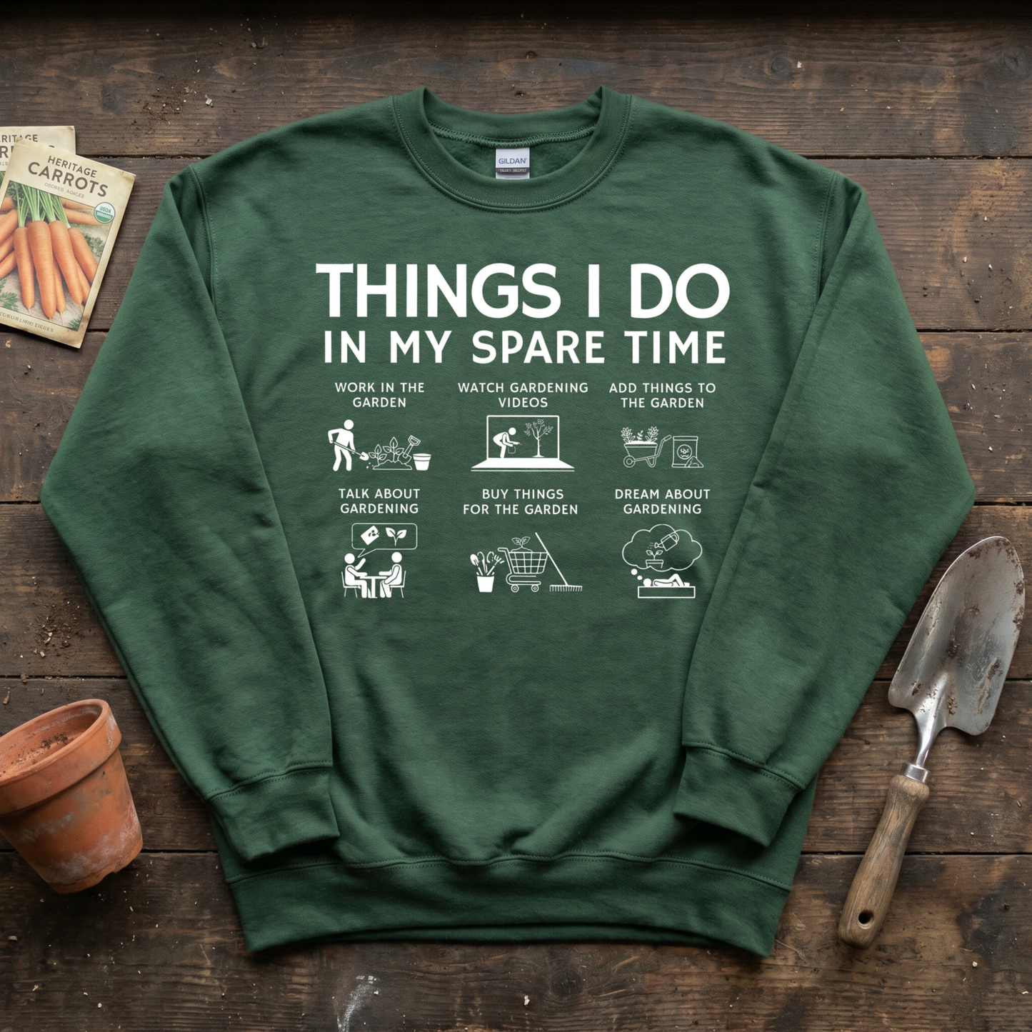 Things I Do Spare Time Sweatshirt