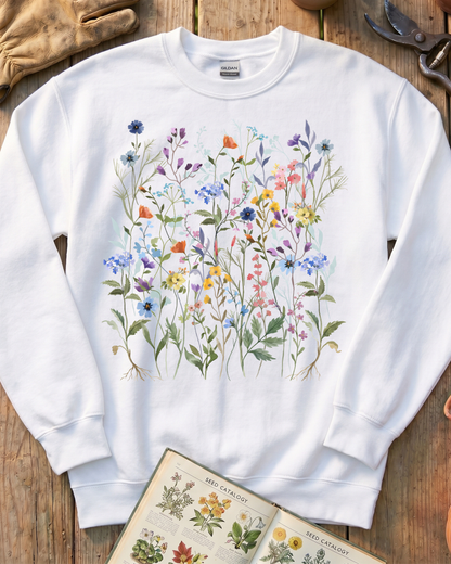 Cute Plant Lady Gardening Lover Sweatshirt