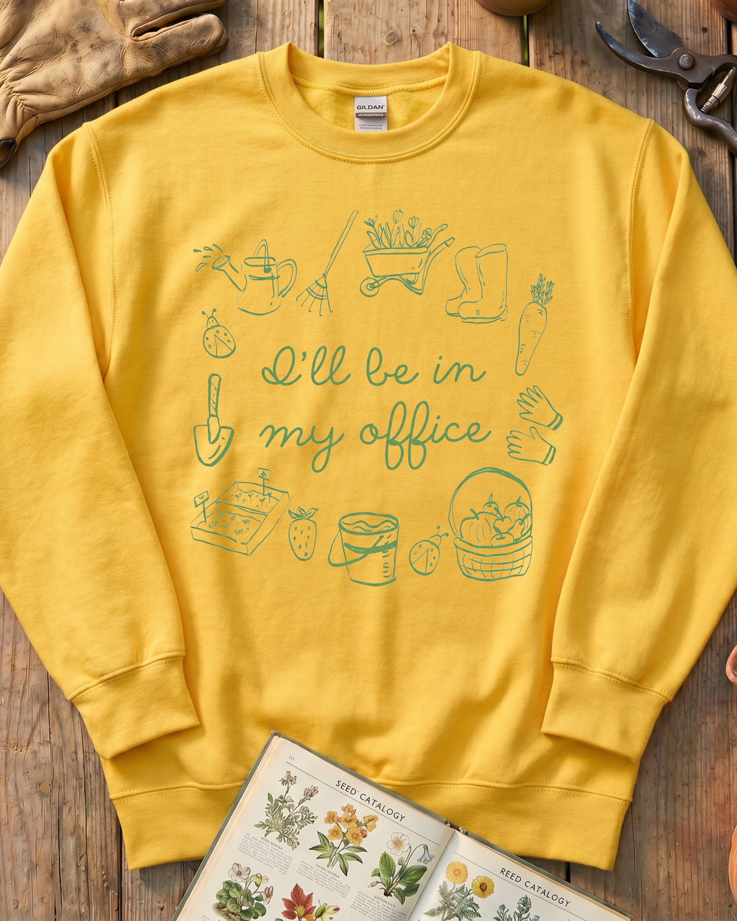 I'll Be In My Office Sweatshirt