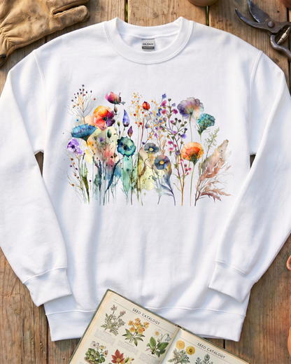 Botanical Wildflower Sweatshirt