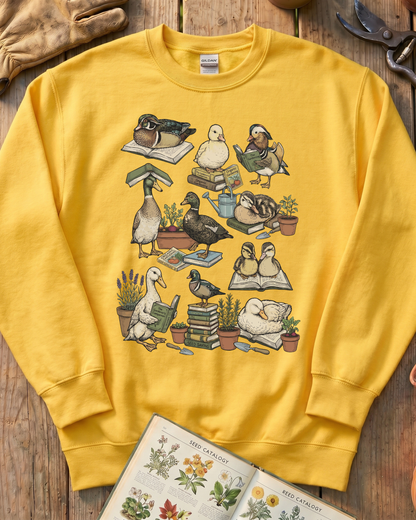 Cute Duck Garden Lover Sweatshirt