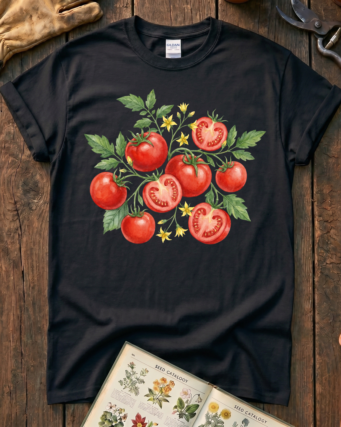 Tomato Harvest Garden T-Shirt