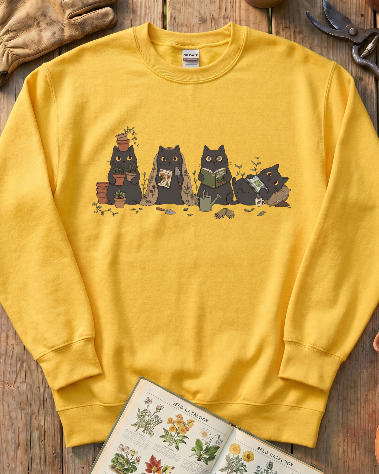 Black Cats Sweatshirt