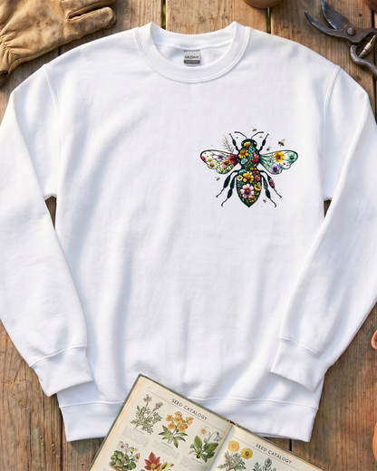 Pollinator Bee Garden Sweatshirt