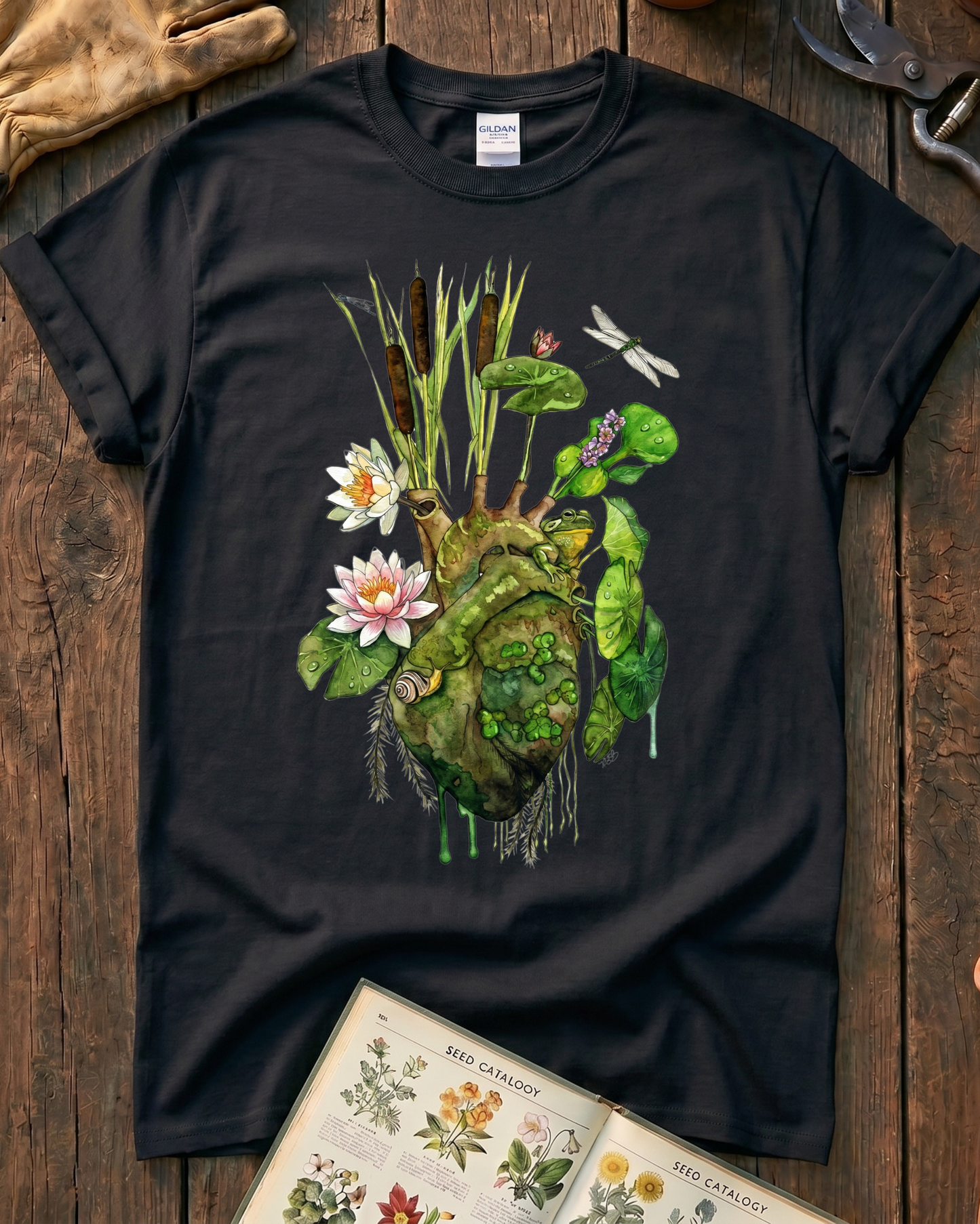 Wetland Heart Nature T-Shirt