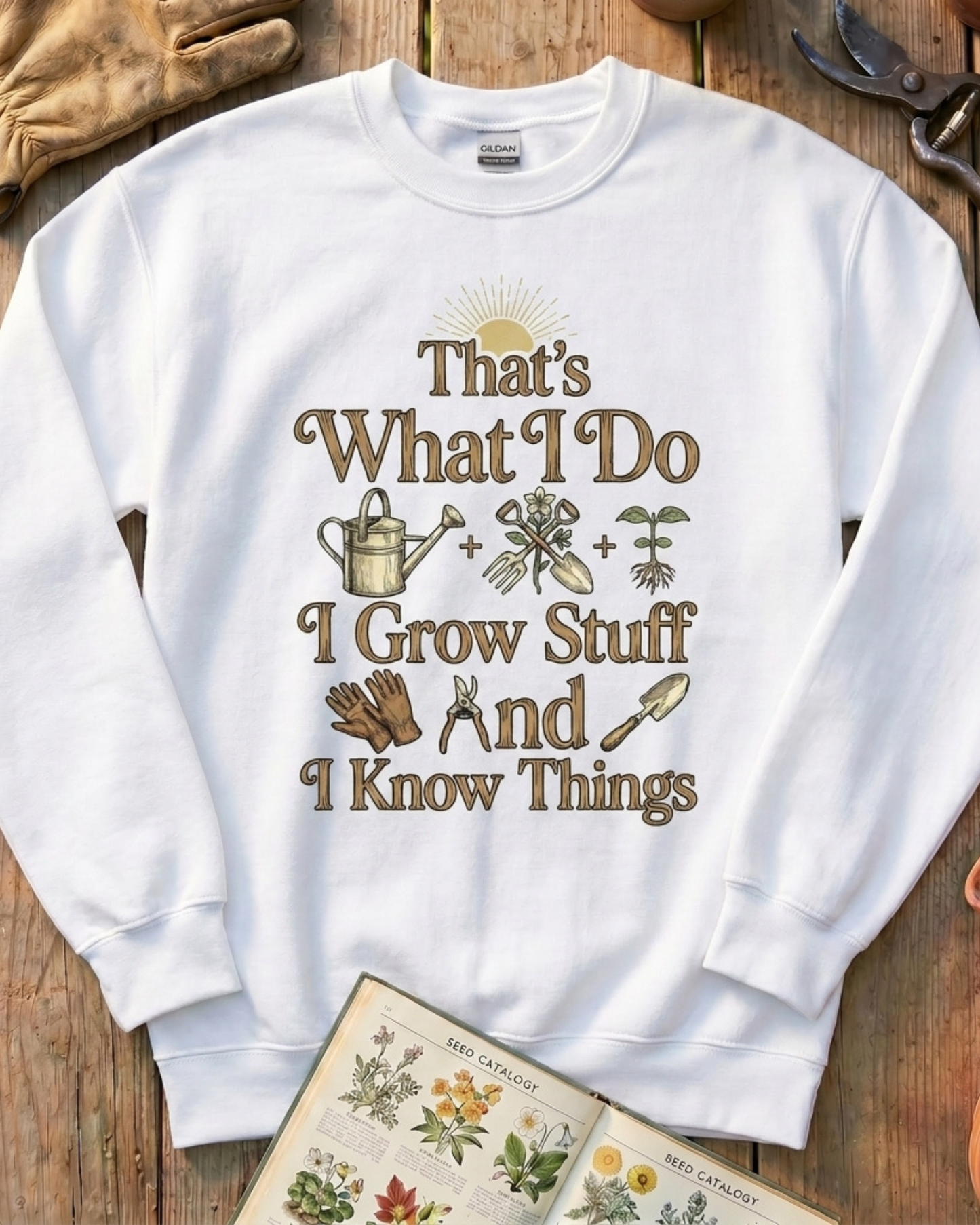 Women Garden Plant Lover Sweatshirt