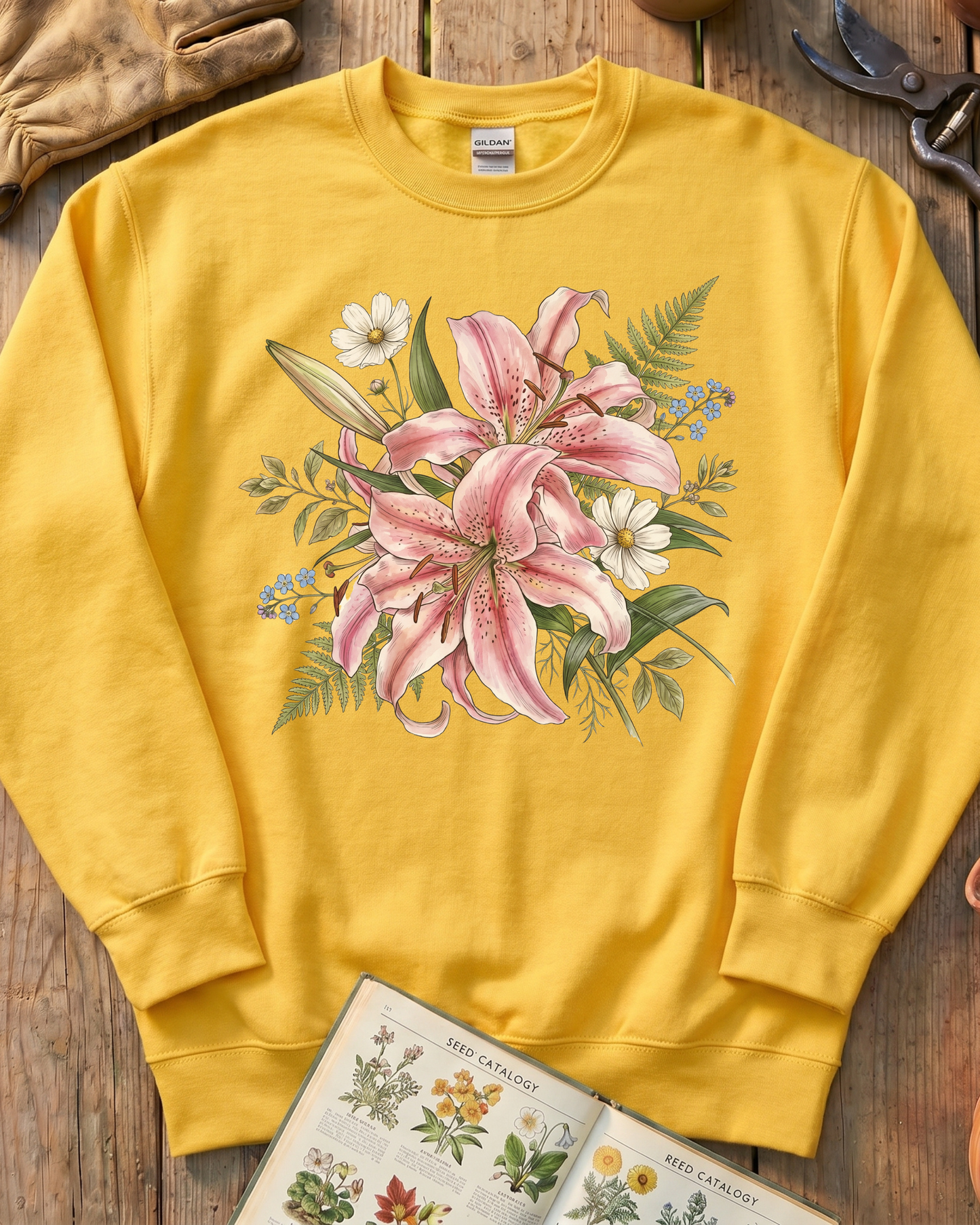 Lilly Flower Sweatshirt