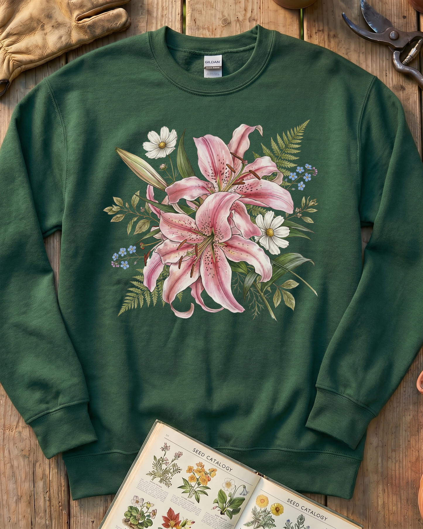 Lilly Flower Sweatshirt