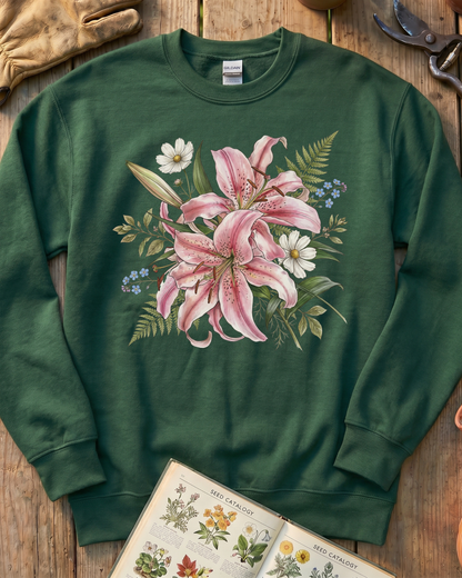 Lilly Flower Sweatshirt