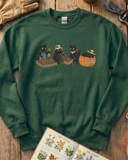 Cute Cat Gardeners Sweatshirt