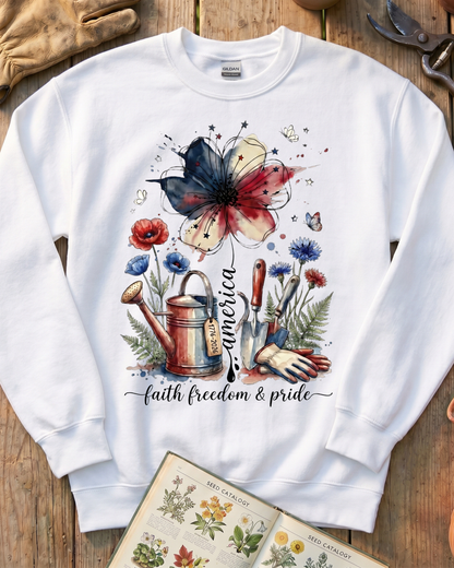 Freedom Blooms Pride Sweatshirt