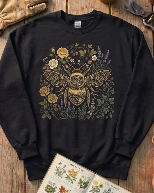 Bee Flower Sweatshirt