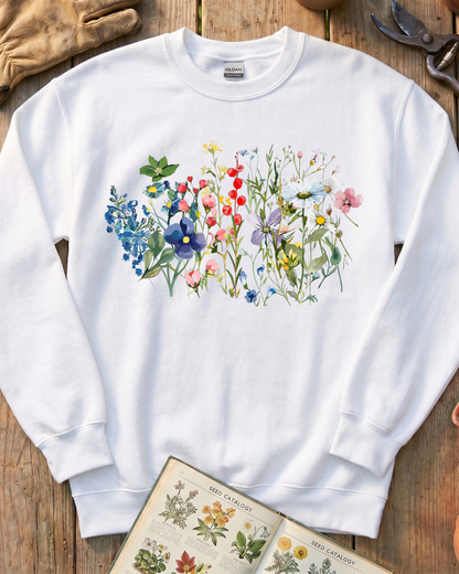 Wildflower Meadow Botanical Sweatshirt