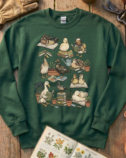 Cute Duck Garden Lover Sweatshirt