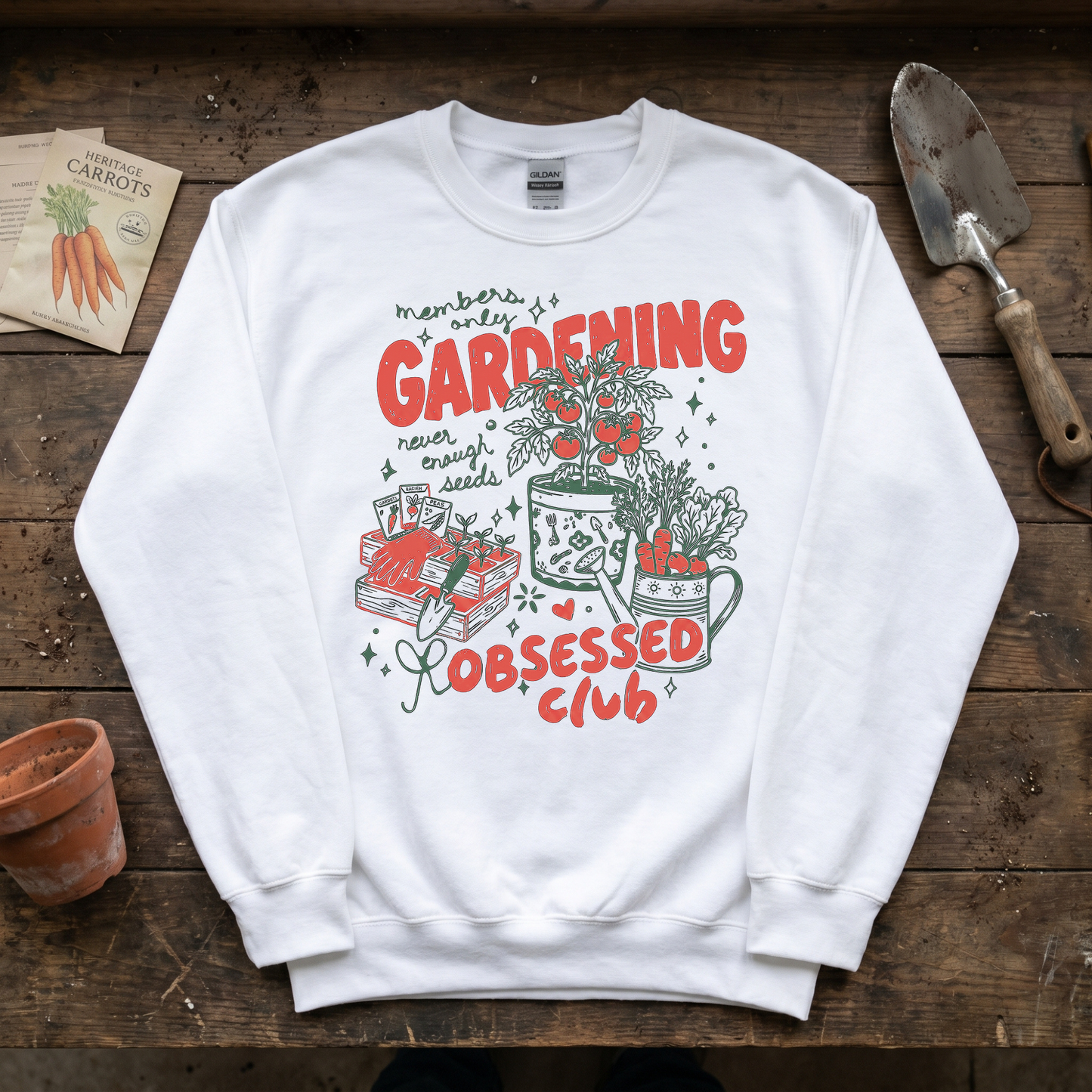 Gardening Obsessed Club Sweatshirt