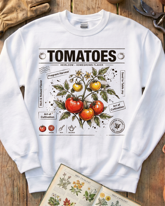 Homegrown Tomato Harvest Sweatshirt