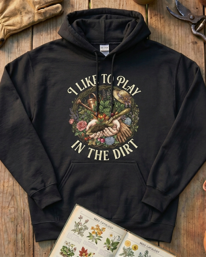 Gardening Tools Tee Plant Hoodie