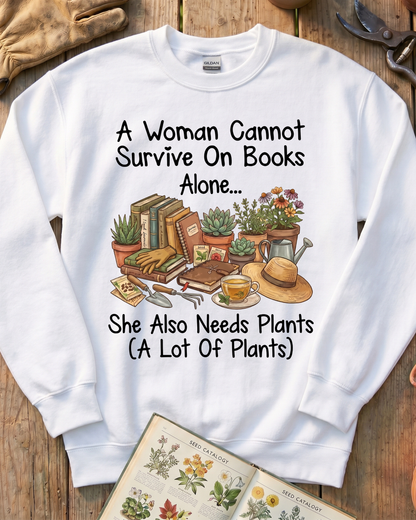 Vintage Botanical Wildflower Native Plants Sweatshirt