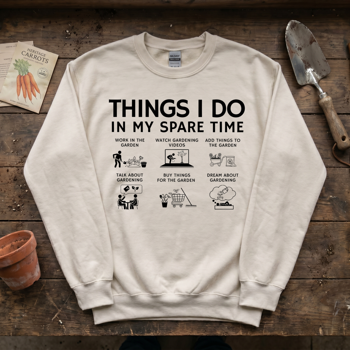Things I Do Spare Time Sweatshirt