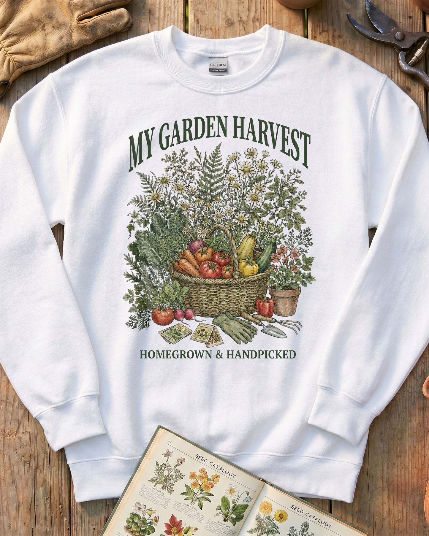 MY GARDEN HARVEST Sweatshirt