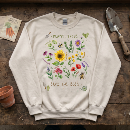 Plant Flowers Gardening Sweatshirt