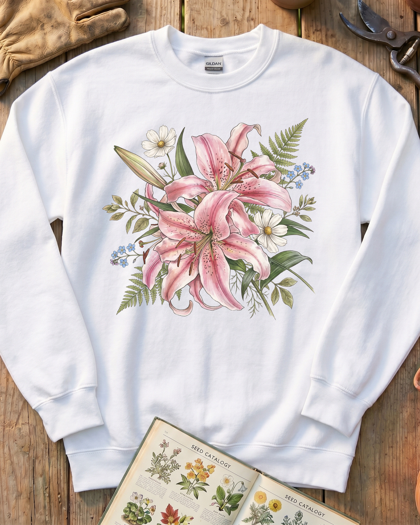 Lilly Flower Sweatshirt