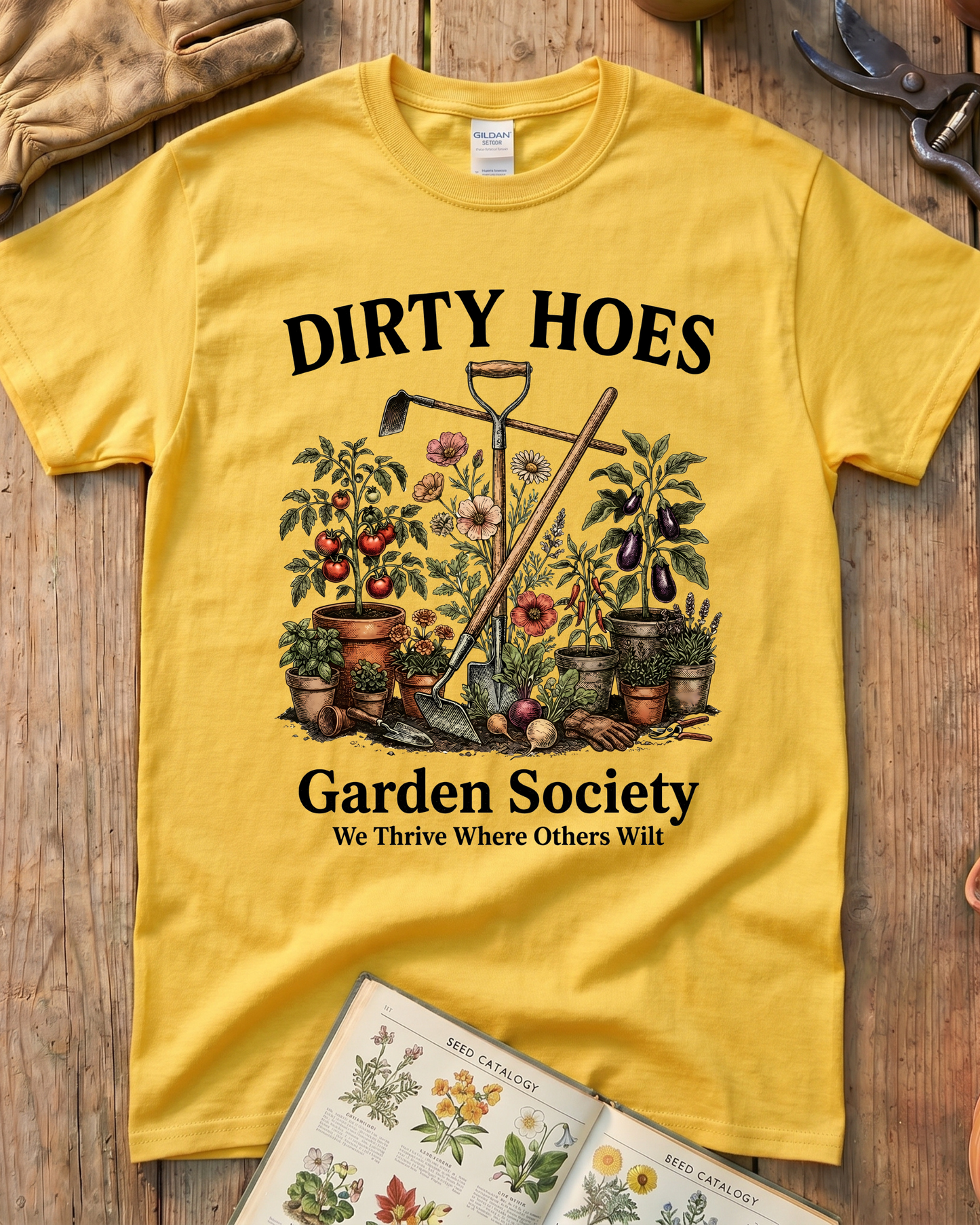 Dirty Hoes Garden Society T-Shirt