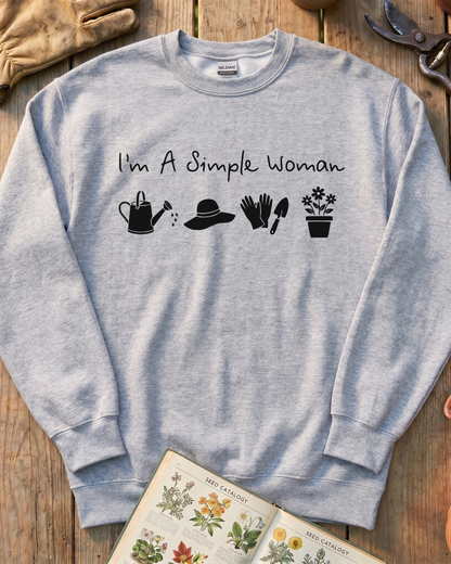 Simple Woman Garden Sweatshirt