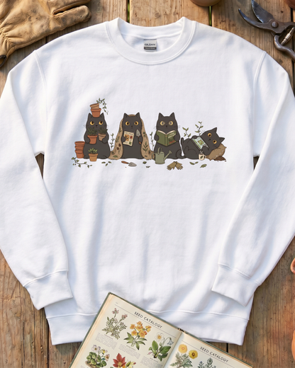 Black Cats Sweatshirt