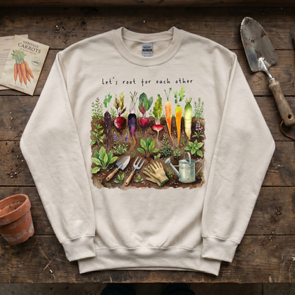 Let's Root For Each Other Sweatshirt