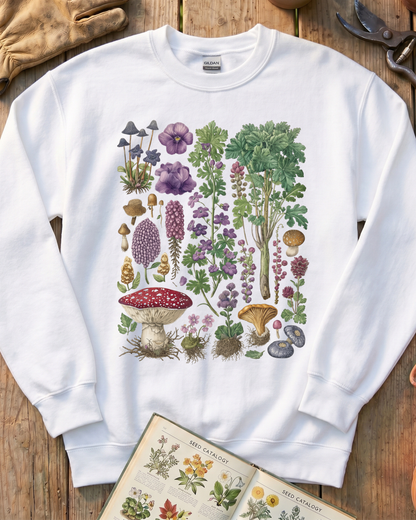 Herbal Plants Sweatshirt